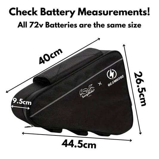 SurgeRide x OzEmotoz 5000w Motor and Battery Combo