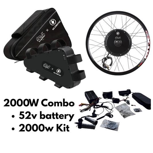 Surgeride x OzEmotoz 2000w 52v Motor and Battery Combo